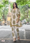 Shakira By Woodee Cotton Flex Printed Co Ord Set Wholesalers In Surat
